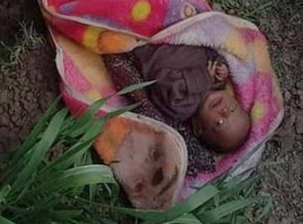 В Индии младенец чудом выжил, будучи похороненным заживо из-за 